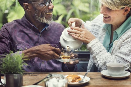 Tea drinker – stop hurrying and enjoy a cup with someone you love
